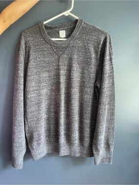 GAP Men's Crewneck Sweater - Heather Charcoal